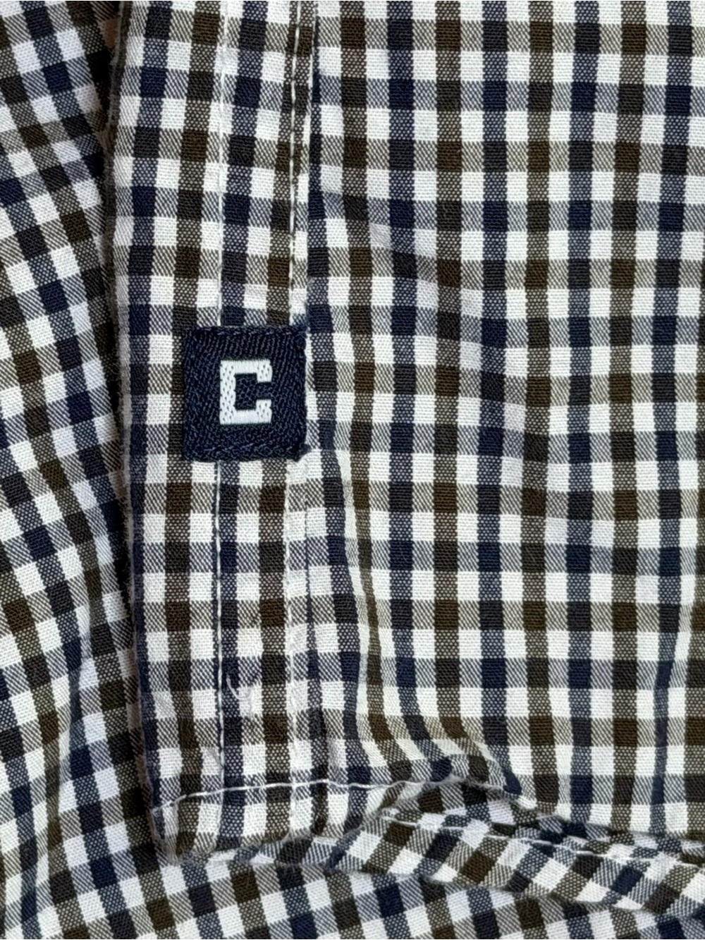 Chaps Gingham Button-Down Casual Shirt Business L - Picture 3 of 5